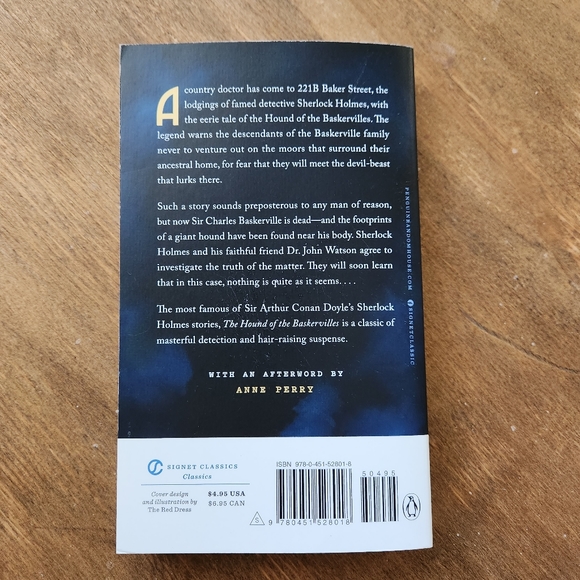 Sherlock Holmes The Hound of the Baskervilles by Sir Arthur Conan Doyle - Picture 3 of 5